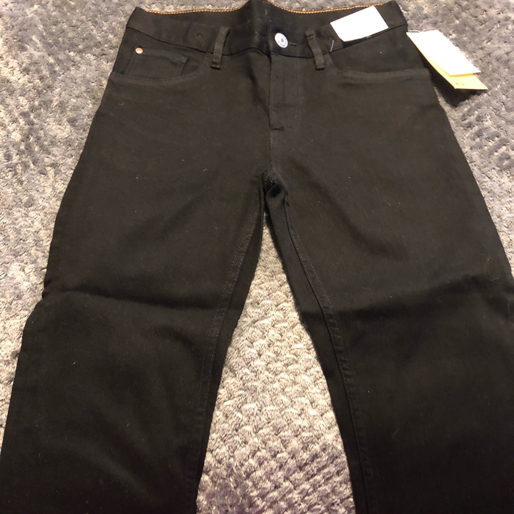 H&M black jeans - size 7-8 slim